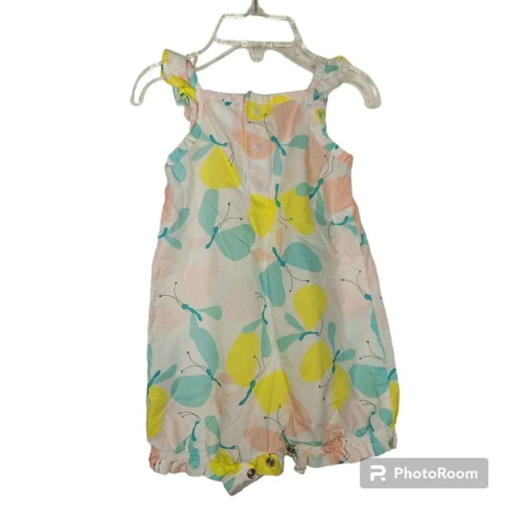Bundle of Two Carter's Sleeveless Rompers - 6 Months